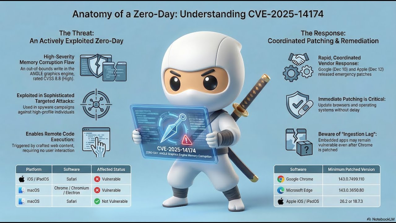 URGENT: This ANGLE Exploit Bypasses Browser Sandboxes (CVE-2025-14174) 