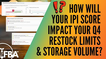 How Will Your IPI Score Impact Your Q4 Restock Limits & Storage Volume