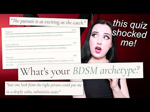 The Best New Kink Quiz! What's Your Bdsm Archetype?