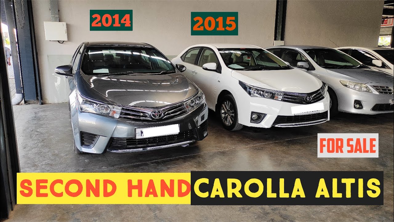 SECOND HAND Toyota Carolla Altis 201415 Price Review YouTube