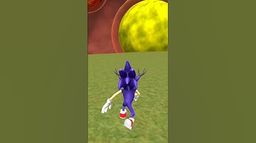 MONSTER TOXIC PURPLE SONIC IN SANDBOX IN SPACE #roblox #garrysmod #update