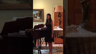 “I’ll Know” from Guys and Dolls and “Till There Was You” from The Music Man