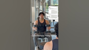 Resistance Training Technique pt.2