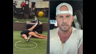 LEAVE PEOPLE ALONE IN THE GYM