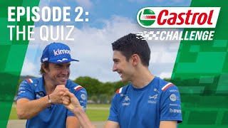 Alpine and Aprilia test their team-mates on F1 and MotoGP knowledge in Castrol Challenge Episode 2 screenshot 5