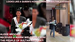 ALEXIE BROOKS RECEIVED A WARM WELCOME FROM THE PEOPLE OF SULTAN KUDARAT! A QUEEN'S HOMECOMING!