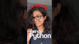 Day 9 of learning python by building 🐍 #shorts #python