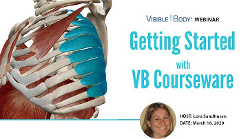 Visible Body Webinars | Getting Started with VB Courseware
