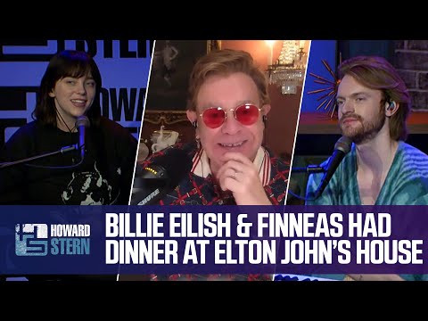 What Happened When Billie Eilish and Finneas Had Dinner at Elton John’s House