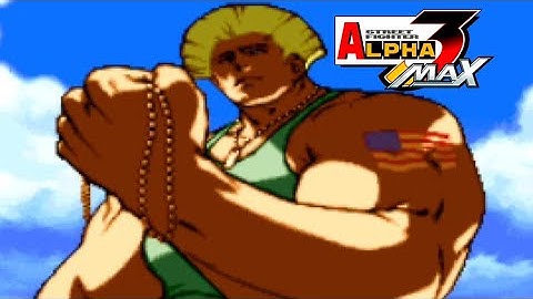 Street Fighter Alpha 3 MAX! Guile was in here?