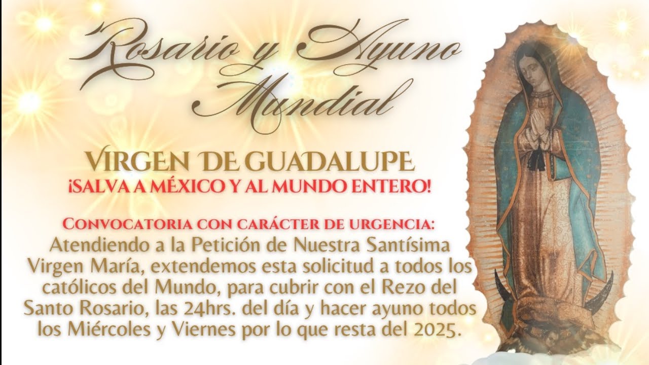 Mundo Católico TV por La Paz: Los 20 Misterios por La Paz - 06 Marzo 2026