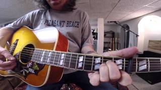 Video thumbnail of "THE BEST CALIFORNIA DREAMIN INTRO GUITAR LESSON"