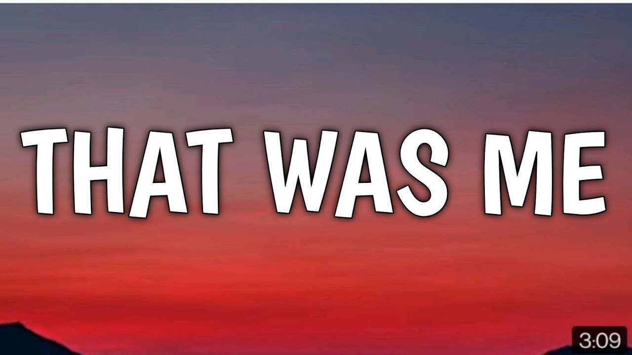 I Was Me Lyrics