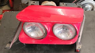 The Complicated C3 Corvette Vacuum Operated Headlight Assembly
