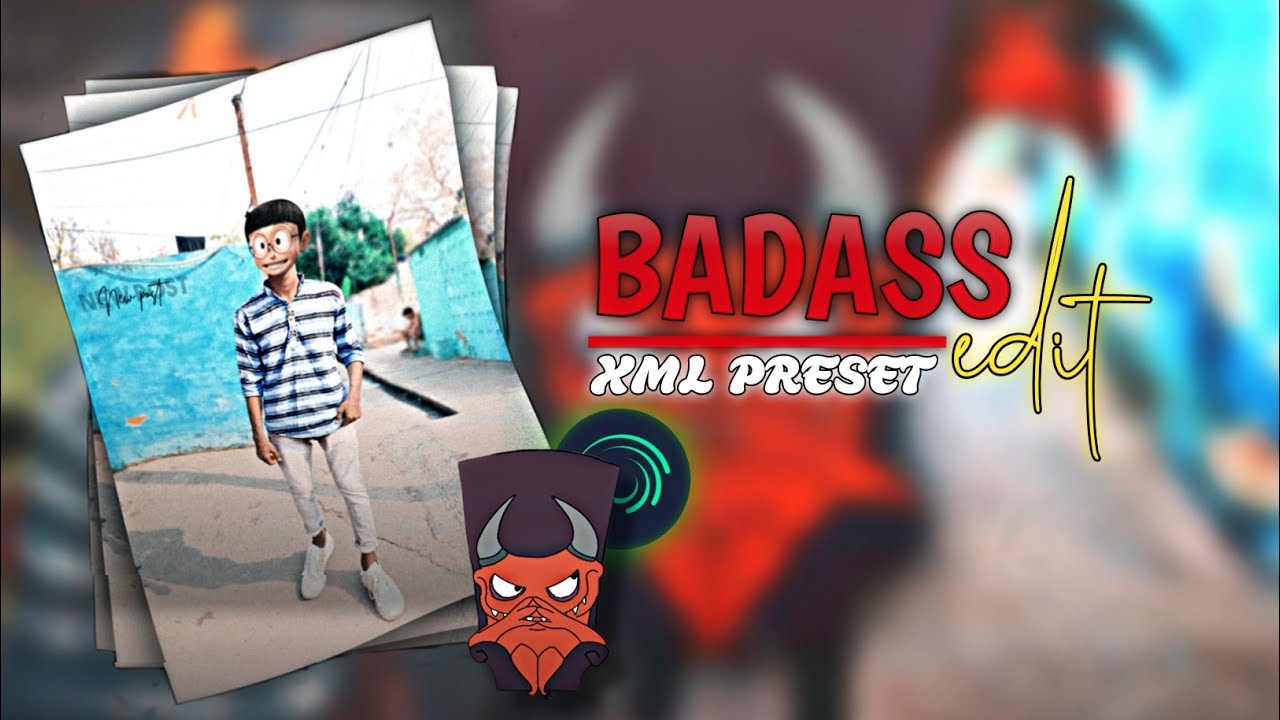 BADASS XML PRESET | PROJECT FILE 🗃️ | AE INSPIRED | ALIGHT MOTION EDIT ...
