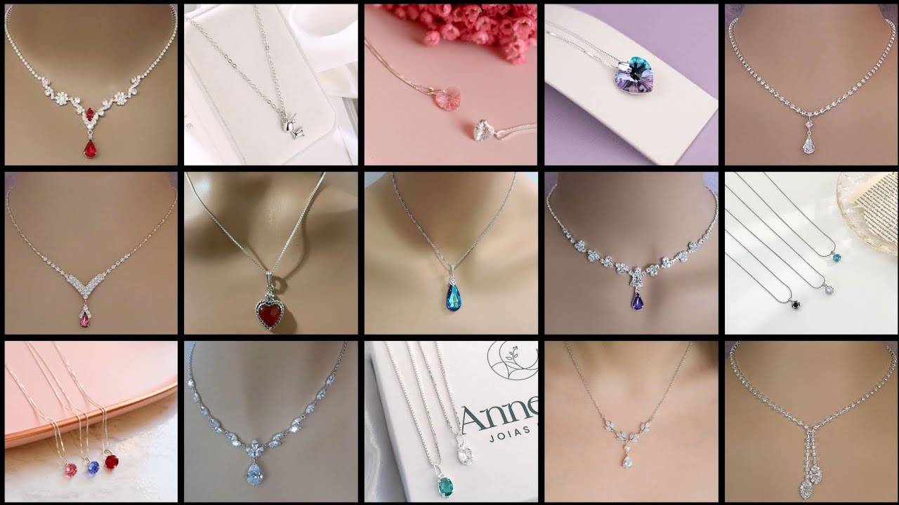 fantastic silver pendant/necklace design ideas for girls