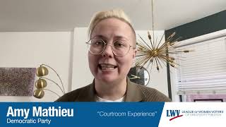 2025 Court of Common Pleas Candidate - Amy Mathieu