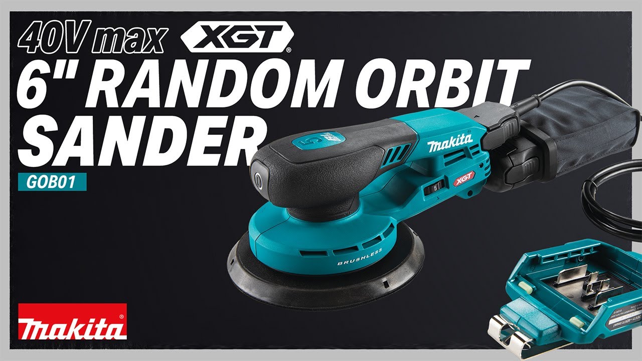 Makita 40V max XGT Brushless Cordless Inch Random Orbit Sander