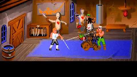 Secret of Monkey Island Part 2 -- Quit Waving That Sword So Suggestively At Me..