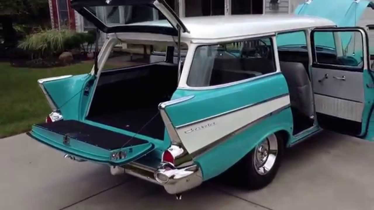 1957 Chevy Wagon - YouTube