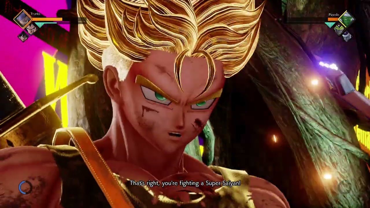 JUMP FORCE Trunks vs Frieza YouTube