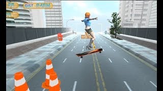 Crazy Skater 3D Full Gameplay Walkthrough screenshot 2