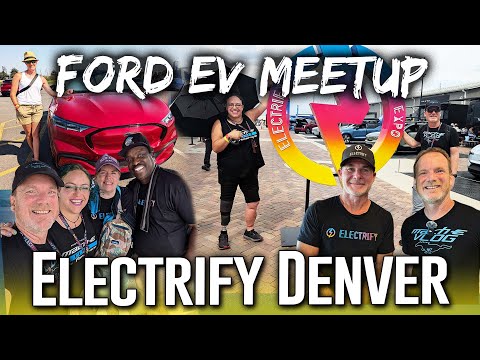 Mach-E & Lightning Meetup at Electrify Expo Denver | Tons of Electric Vehicles, Off-Grid, & E-Bikes