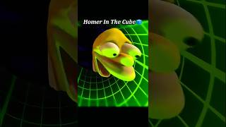 Homer In The Cube #simpsons #viral