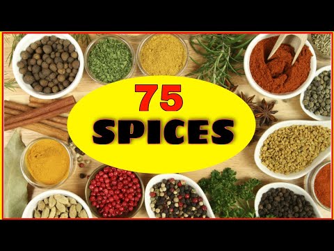 75 spices names