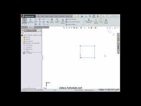 How to use the interface #6   SOLIDWORKS Tutorials (Beginners)