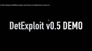 DetExploit v0.5 Demo screenshot 3