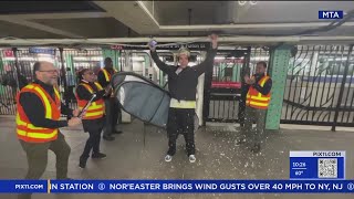Brooklyn man gets $100 OMNY gift card for being the one billionth subway rider