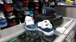 Nike Air Jordan 11 Low, Navy Snakeskin - at Street Gear, Hempstead NY