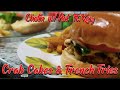 CHEFIN W/ NAT FT. KAY | HOW TO COOK CRAB CAKES &amp; HOMEMADE FRENCH FRIES |