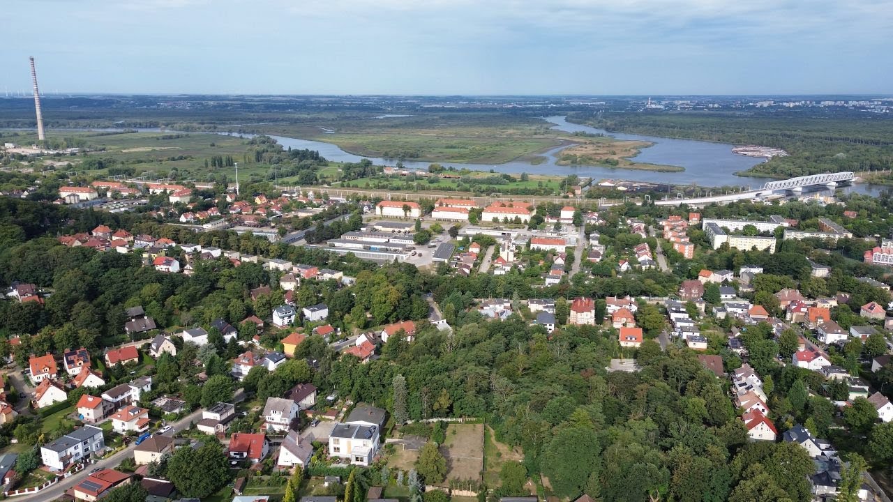 Szczecin Podjuchy. Panorama z drona.