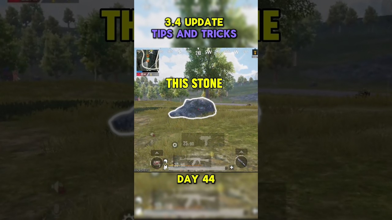 Bgmi 3.4 update inside stone glitch ✅ 