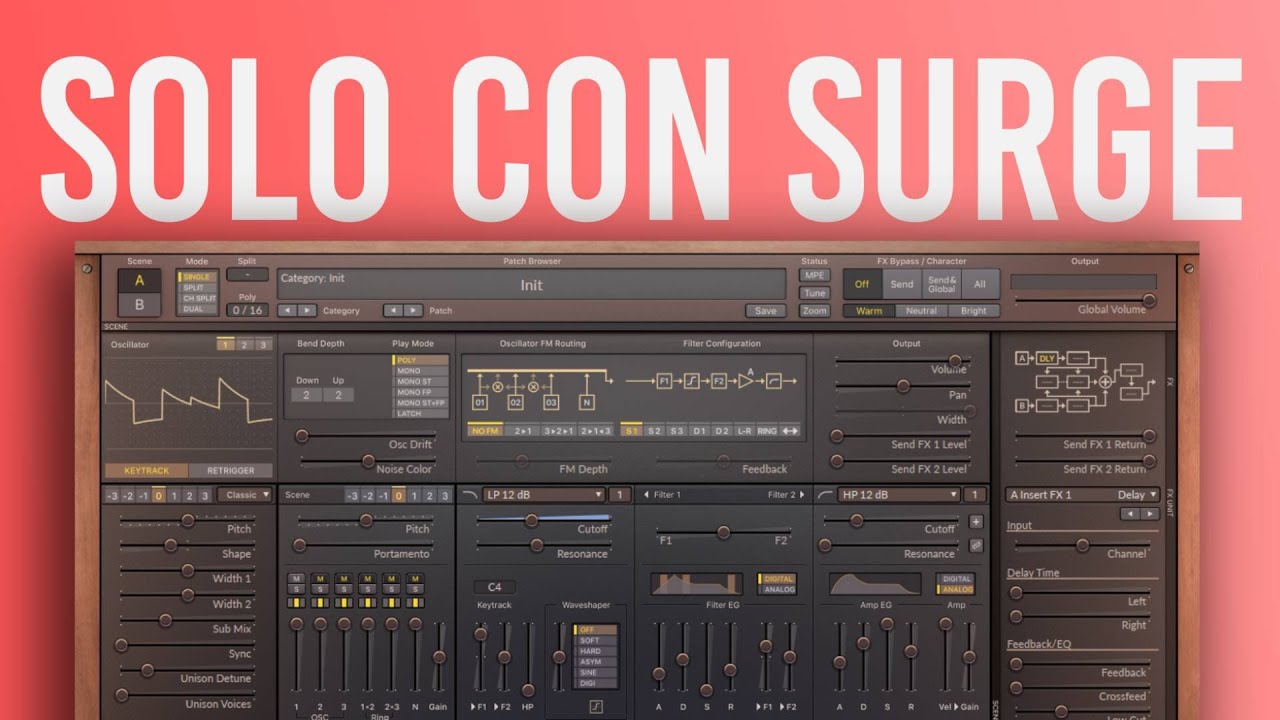 (GRATIS) Cómo hice UNA CANCION solo con SURGE SYNTH 🤯 | GUÍA de sintes VST gratuitos