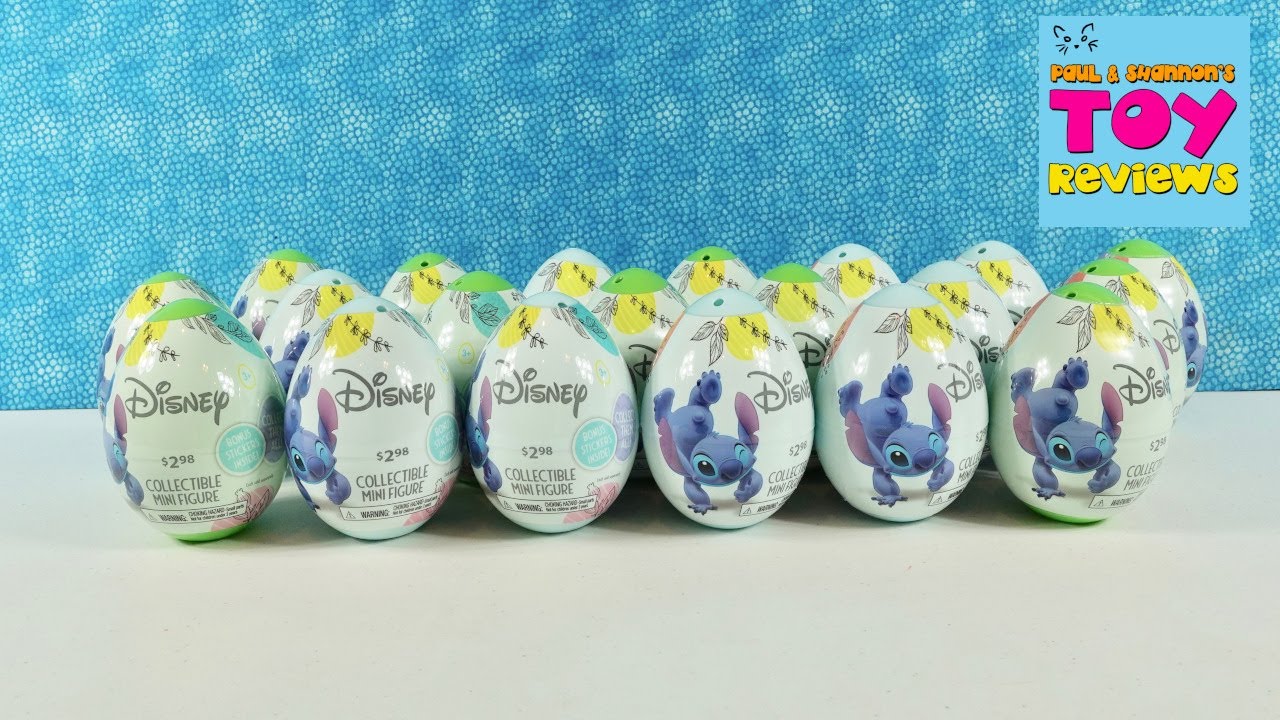 Stitch capsules mini figures