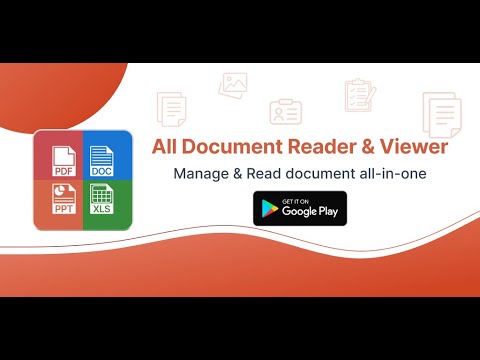 Lecteur de documents : PDF, XLS, Doc