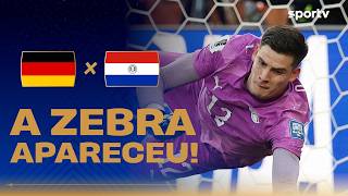 ALEMANHA 1 (3) X (4) 1 PARAGUAI | MILAGRE NOS PÊNALTIS |Giro da Rodada | Copa do Mundo 2026 | sportv