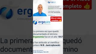 ¿Qué es la ergonomía? #ergonomia #prevención #tecnologia #factoreshumanos #salud #saludocupacional