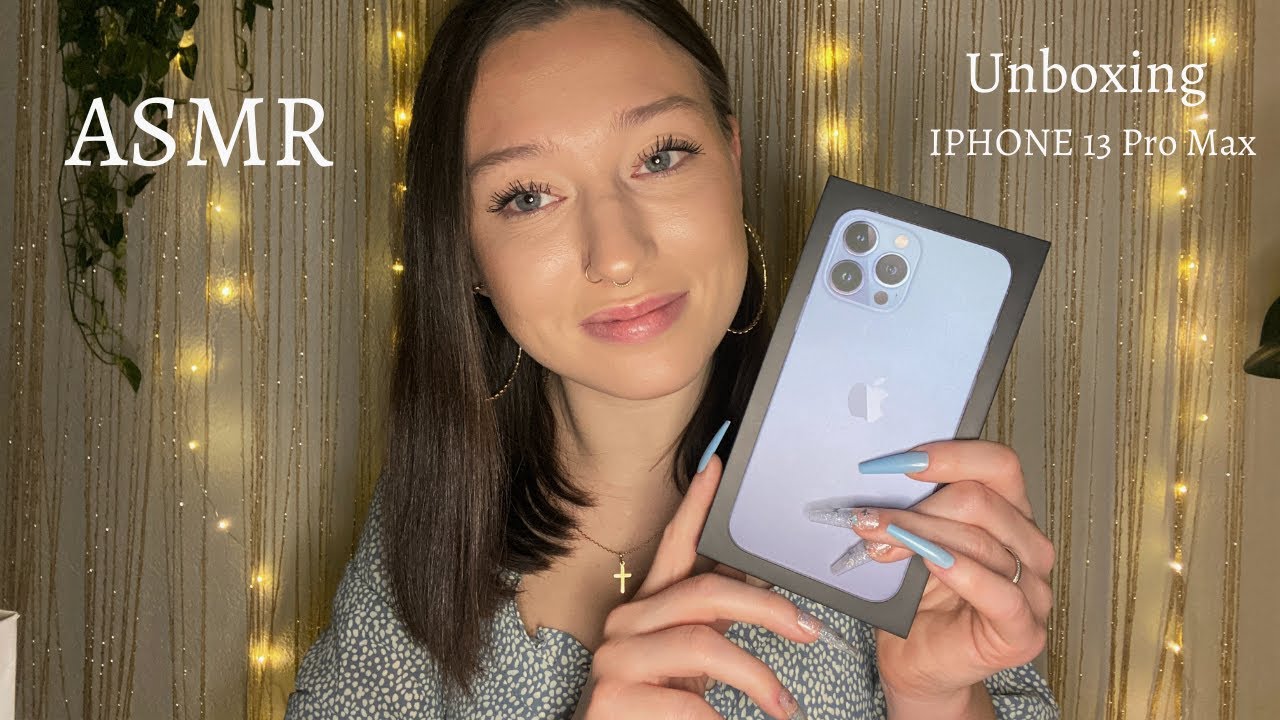 ASMR FRANCAIS - Déballage IPHONE 13 Pro max ( Tapping )