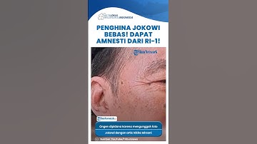 PENGHINA JOKOWI DIBEBASKAN PRABOWO! Ucap Terima Kasih & Sebut RI 1 BAPAK DEMOKRASI!