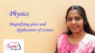 ICSE- Class 10  Physics : - Magnifying Glass and Application of Lenses screenshot 3