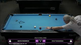 GAVIN RODERICK vs STAN TOURANGEAU - PHIL'S BAR & GRILL - TABLE 1 | EvoSports
