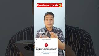 facebook unfortunately your profile has not been approved to use content monetisation #facebook