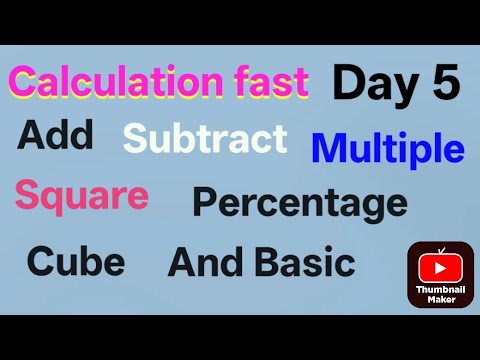 math calculation practice Daily 8 - YouTube