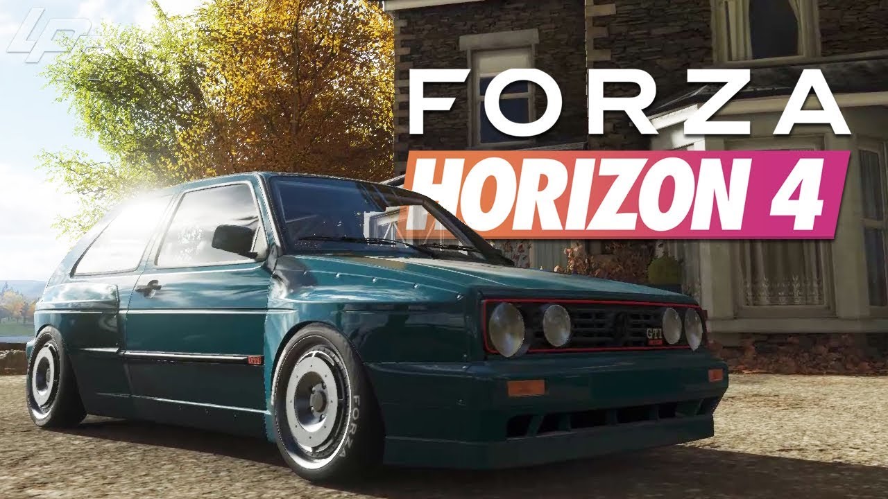 Forza Horizon 4 Volkswagen Jetta FORZA HORIZON 4 Part 3 - Golf 2 Rocketbunny & Chaos?! | Lets Play - YouTube