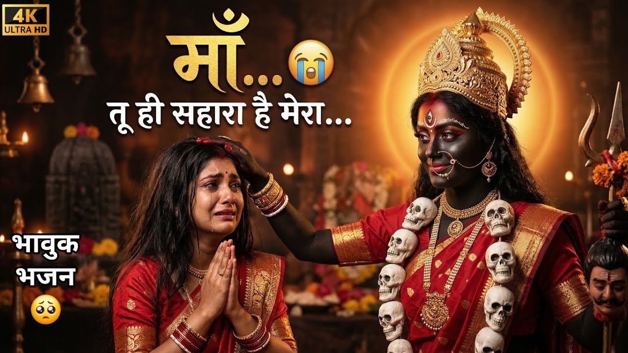 माँ.. 😭 मेरा कोई ना सहारा बिन तेरे  | Kali Maa Bhajan | Beti Ki Pukar | Navratri 2026 Bhajan