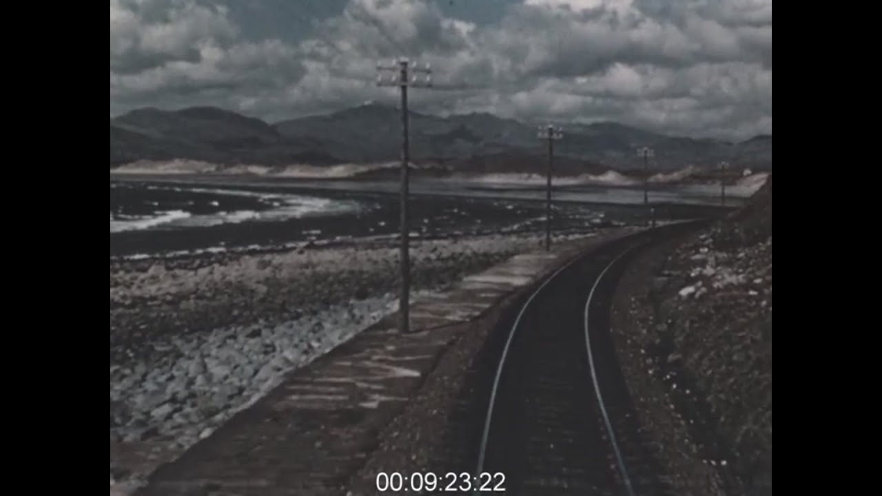 Phantom Ride in Colour along the Welsh Coast, 1950s - Film 1007991